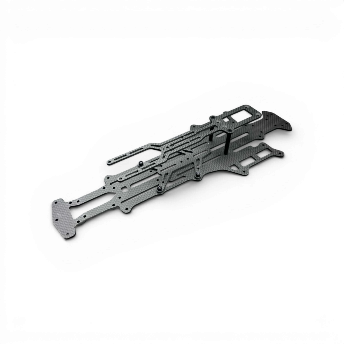 Support de positionnement de servo X-brace TEAM AD pour YDZX RX, conçu pour la stabilité et la performance de la voiture RC.