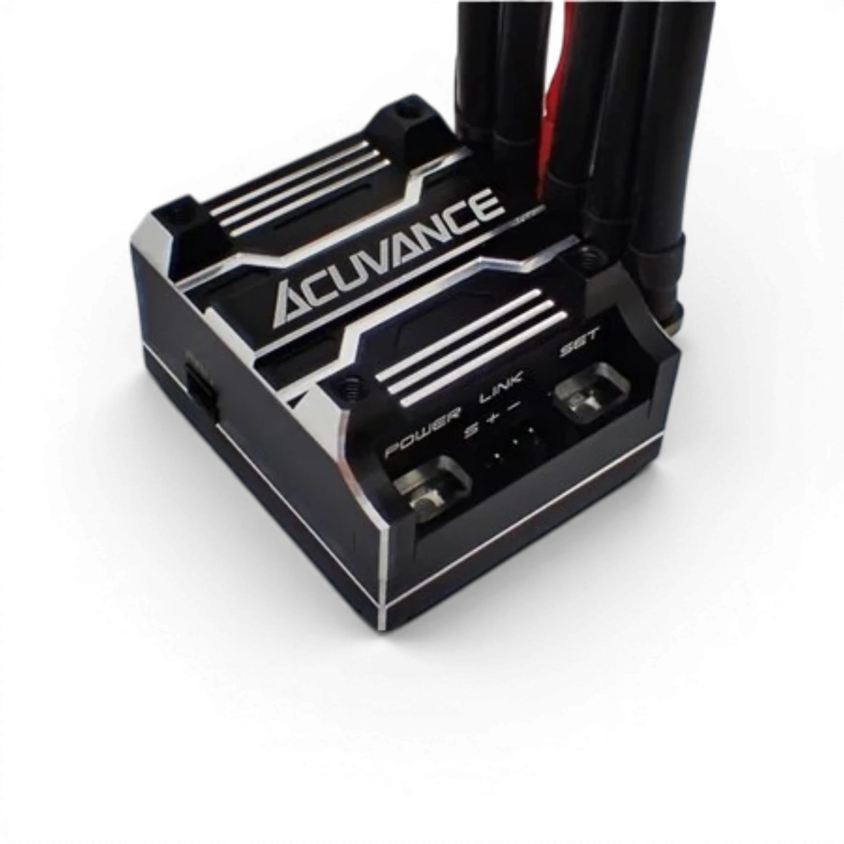 Électronique Xarvis XX Noir édition de la marque Acuvance, vue de face montrant l'écran et les boutons.