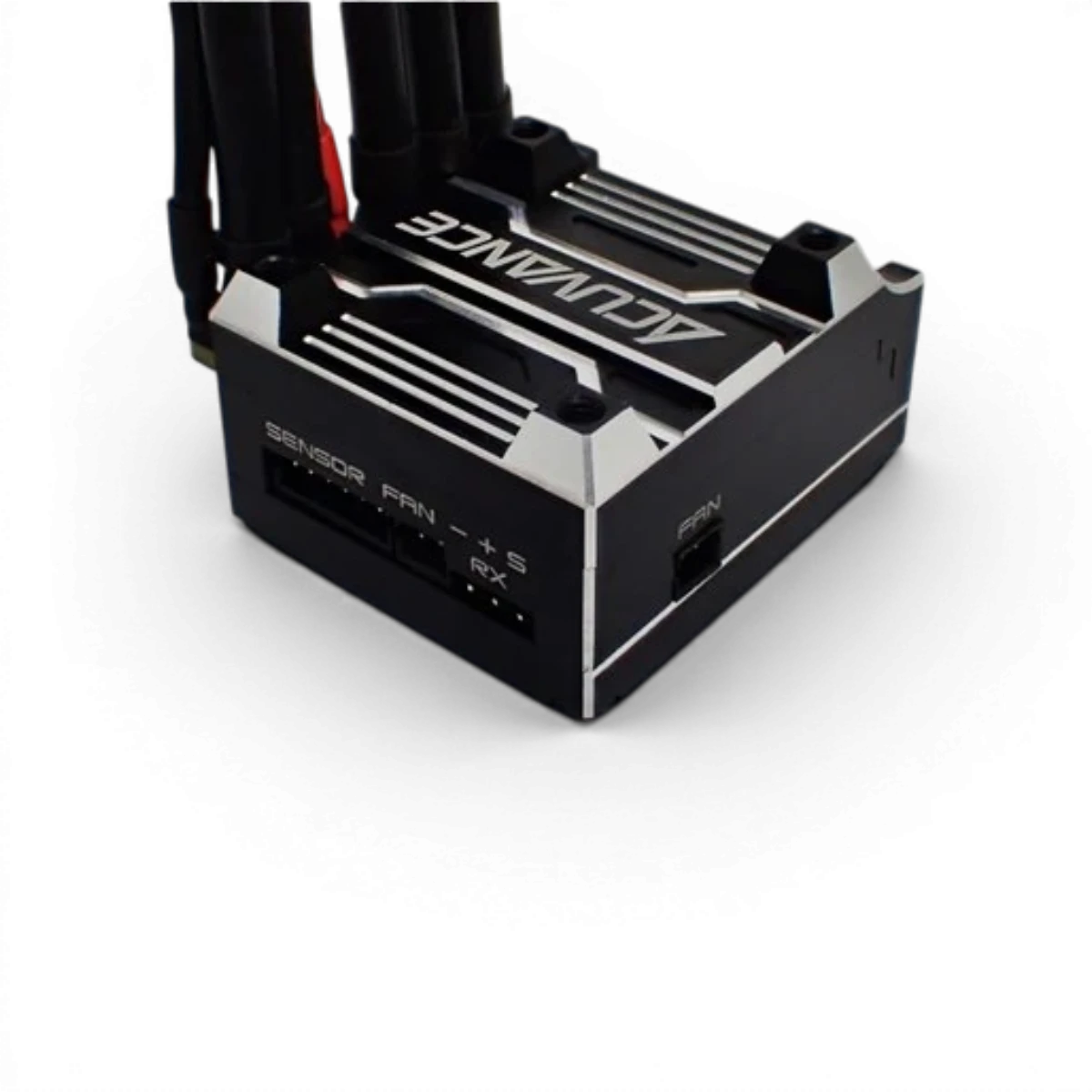 Électronique Xarvis XX Noir édition de la marque Acuvance, vue de face, avec écran et boutons visibles.