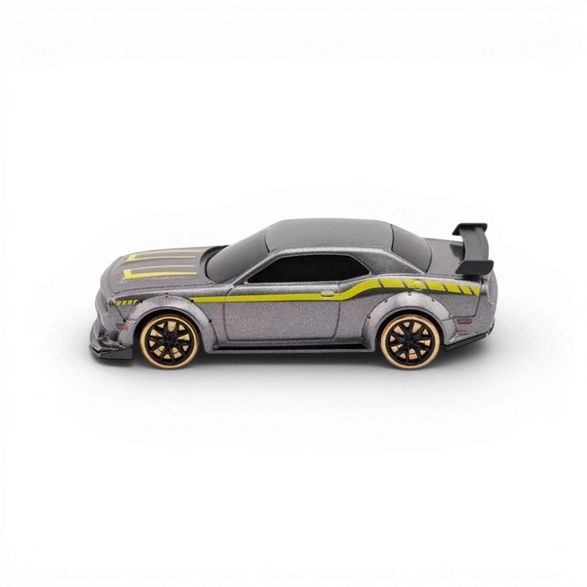 Voiture miniature muscle car Funtek 1/76ème Micro Drift CT04, modèle détaillé pour collection ou drift miniature.