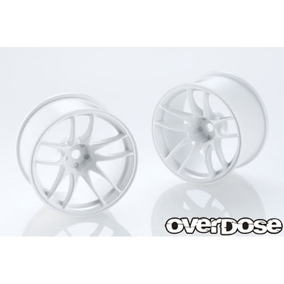 R-SPEC WORK EMOTION CR Kiwami (OFF+9 - Hvite) - 30mm 