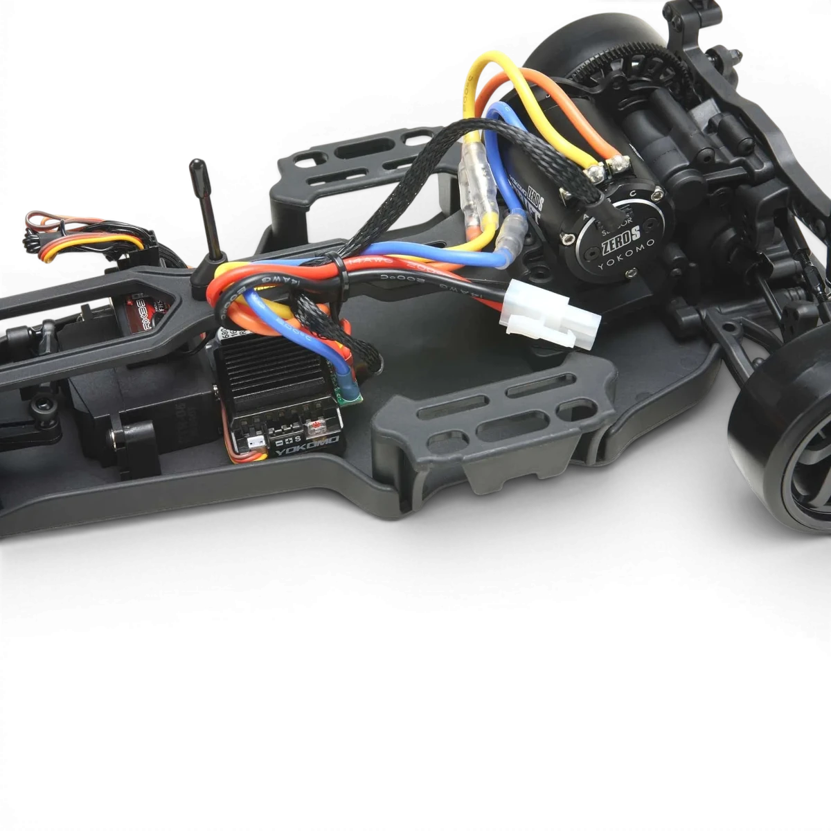 1/10 - RTR - Rc drift - Kit Complet DRIFT PACKAGE avec Gyro V2 et Système Brushless - YOKOMO - DriftParadiZ