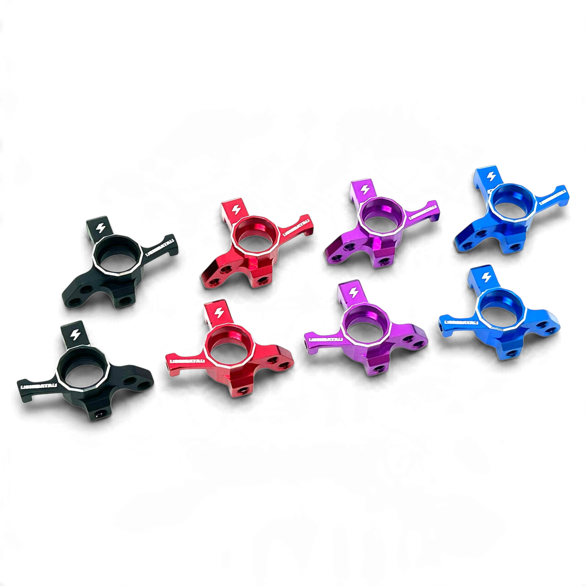 Fusées avant DriftParadiZ Lightweight Ver.TAKU en aluminium anodisé disponibles en noir, rouge, violet et bleu