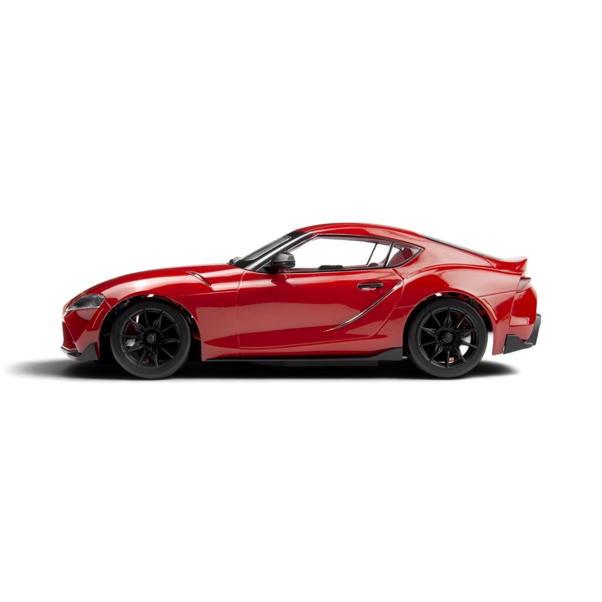 Voiture RC Drift Toyota GR Supra 2024 Rouge HPI Stage-D24 pour modélisme automobile.
