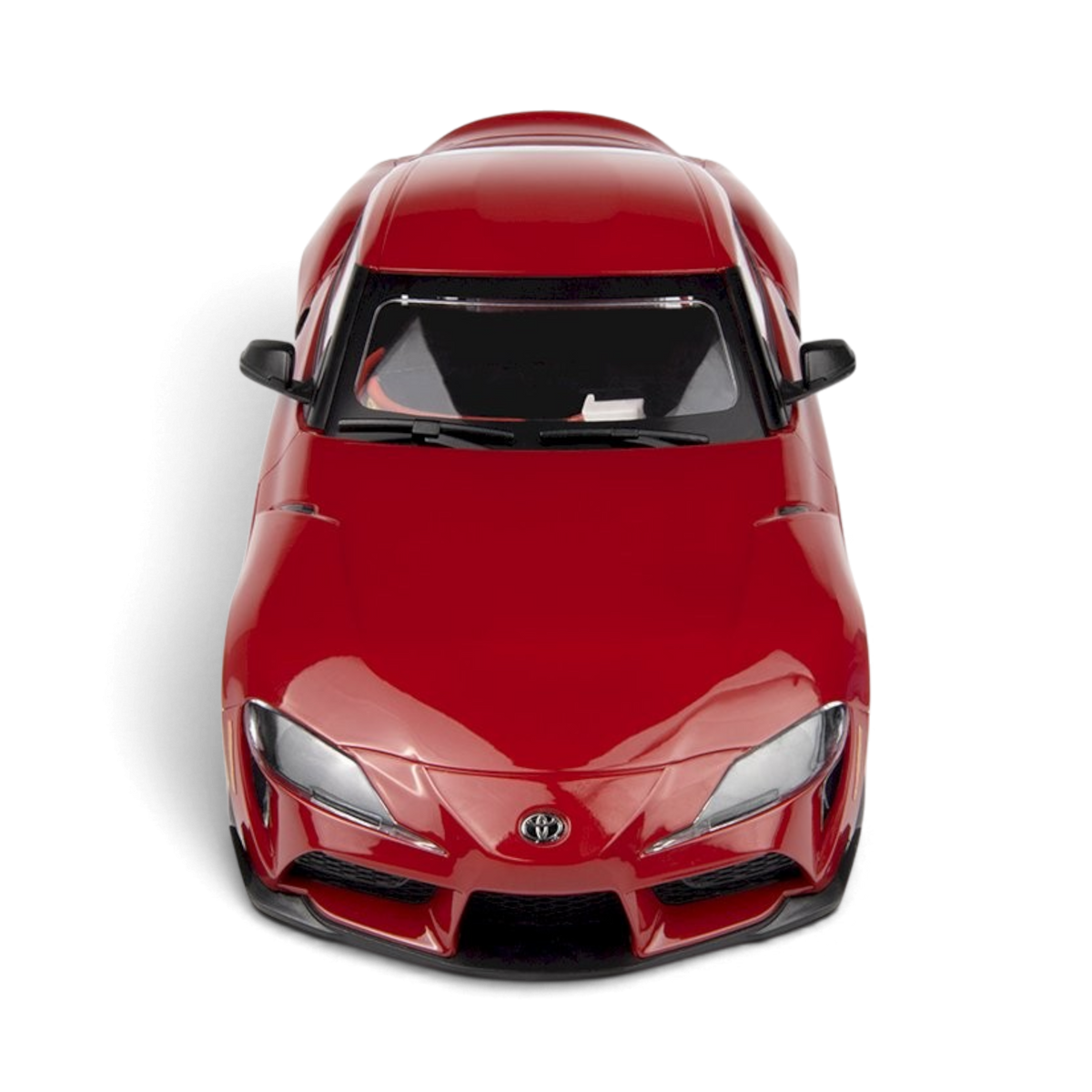Voiture RC Drift Toyota GR Supra 2024 Rouge HPI, modèle Stage-D24 pour dérapages avec détails réalistes.