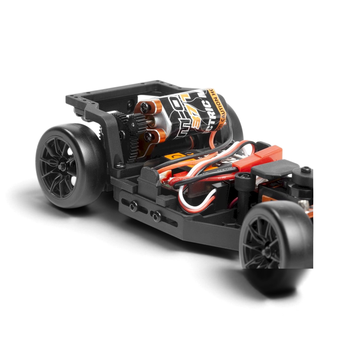 DriftParadiZ HPI Racing Stage-D24 RWD 1/24 chassis met brushed 37T motor en 3-tands achtertransmissie
