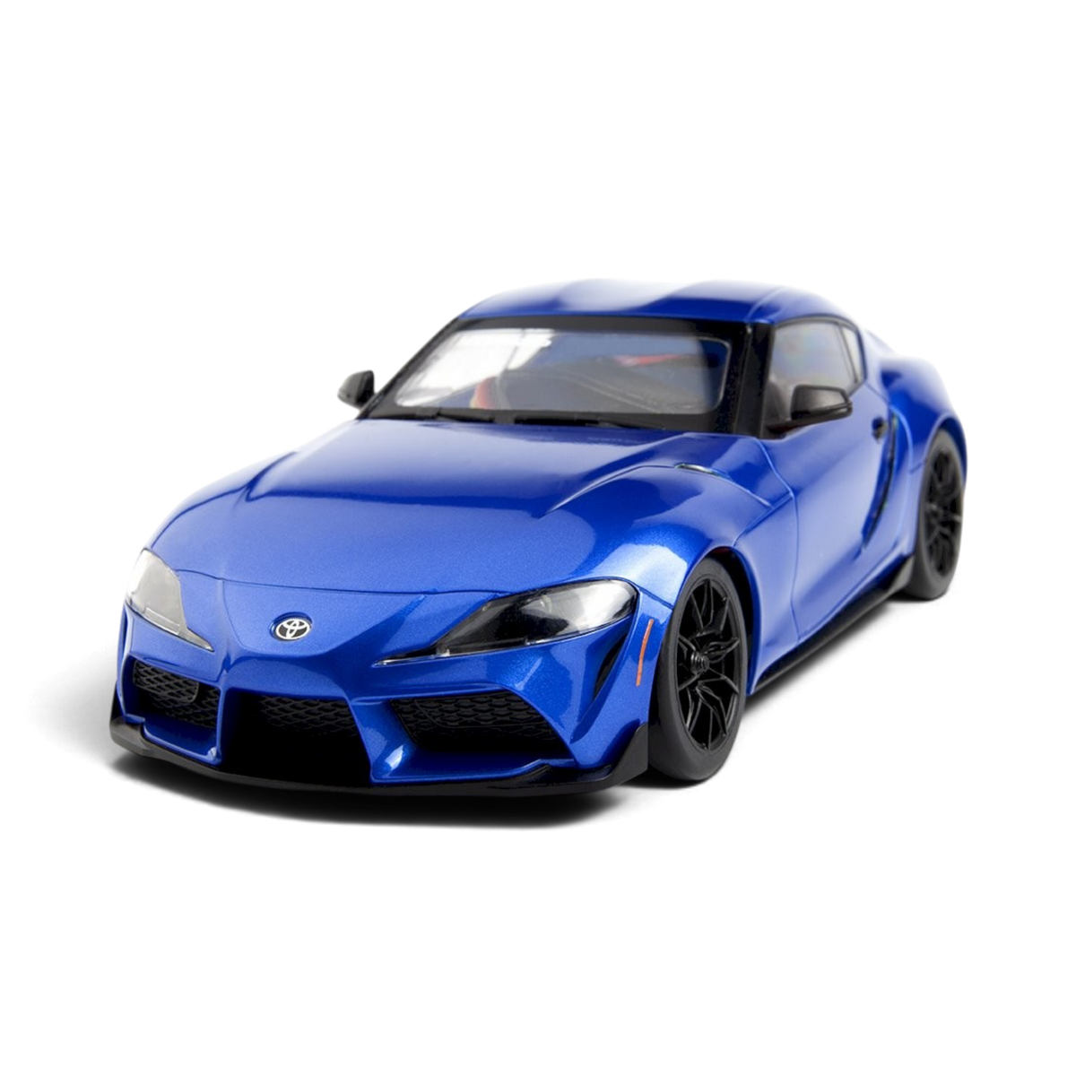 RC-auto DriftParadiZ HPI Racing Stage-D24 Toyota GR Supra 2024 metallic blauw op schaal 1/24