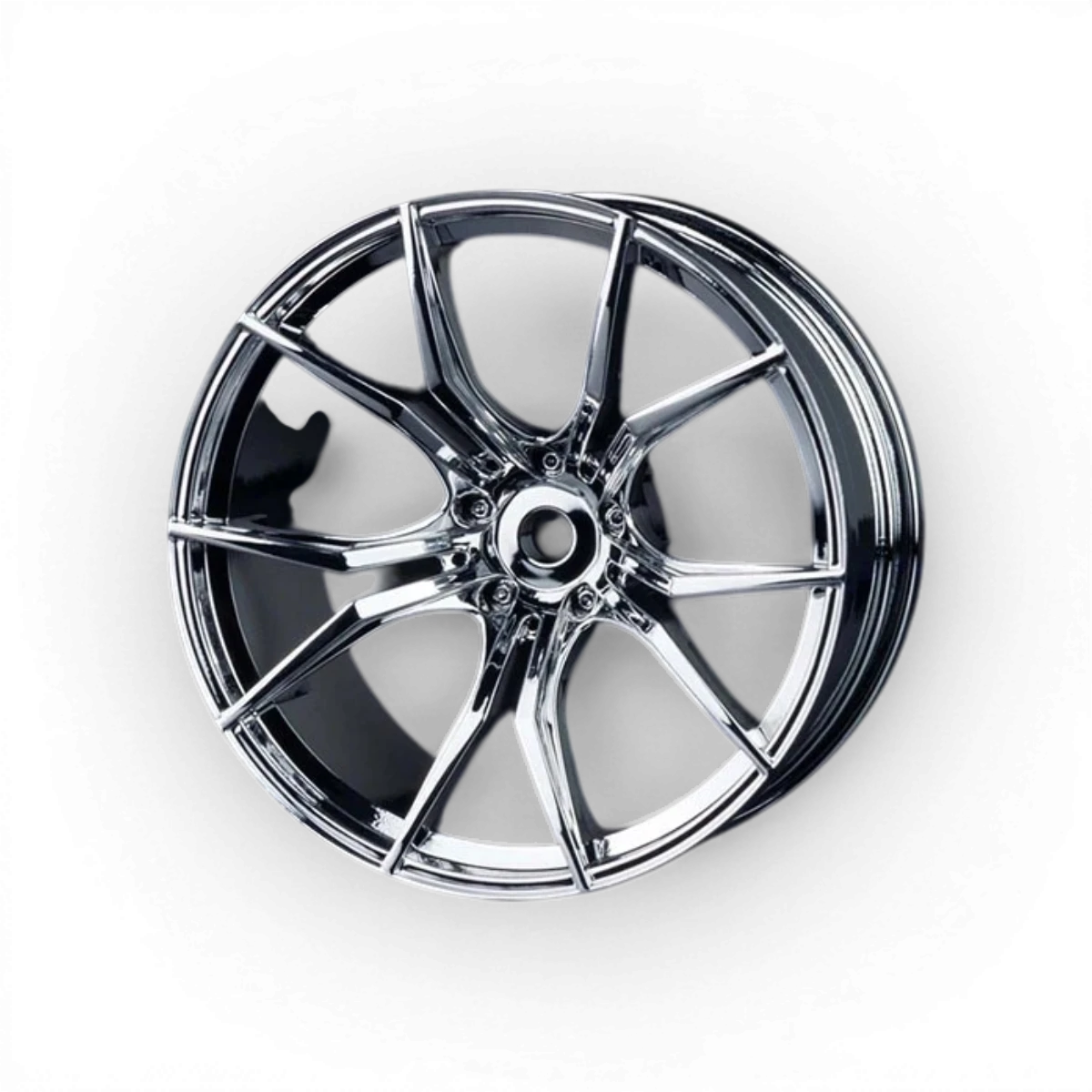 Roues Max Speed Technology FX +8 Chrome, jantes en alliage avec finition chromée brillante pour véhicules.