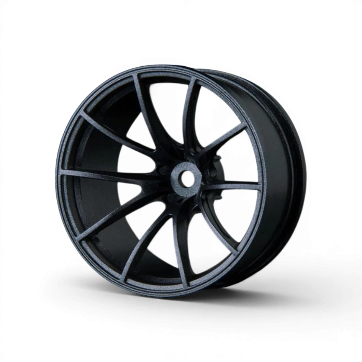 Roues G25 +11 Grises de Max Speed Technology, jantes en alliage pour véhicule, vues de face sur fond neutre.