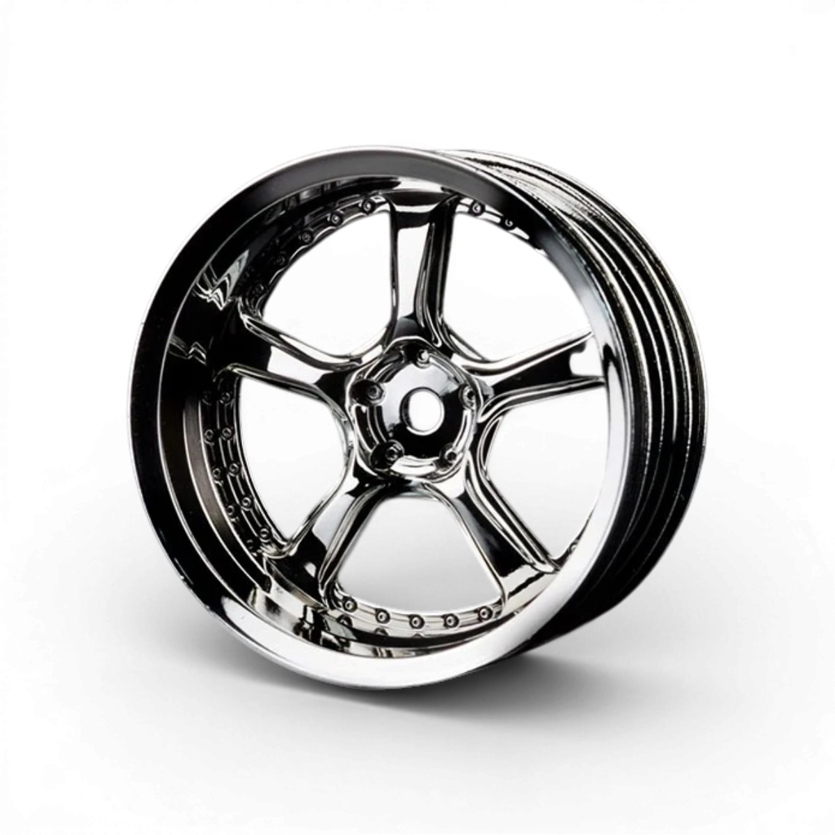 Roues Kairos +8 Chromes de Max Speed Technology, jantes en alliage avec finition chromée brillante.