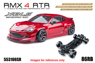 RC Drift RMX 4 RTR 86RB - Brushless sensored - Prête à rouler