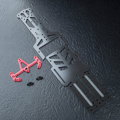 Lightened carbon lower frame with adjustable wheelbase RMX 4 (257 / 266 / 275) – MST – 210737