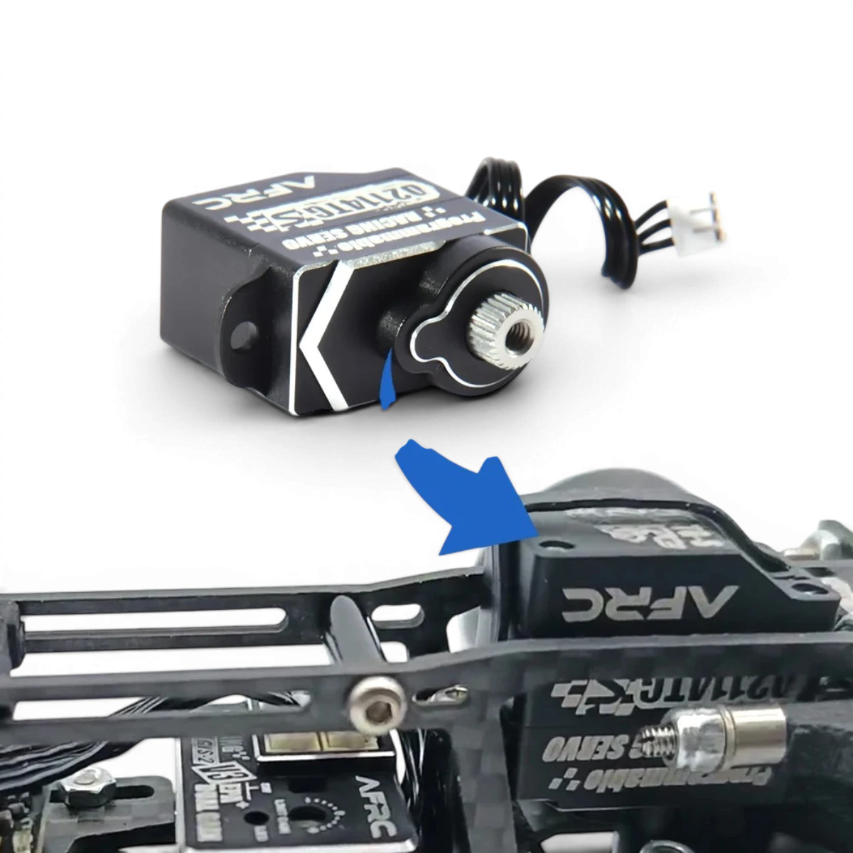 25T - Servo mini drift D2114TG-S - AFRC - DriftParadiZ