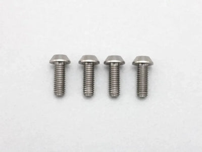3x8 Vis titane usinée tête fraisée haute précision - YOKOMO - RP-041-08A
