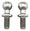 Kogelkoppen met BTR-uitsparing Titanium 4.8mm - 13mm 