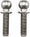 Kugelpfannen mit Innensechskant aus Titan 4.8mm - 16mm 