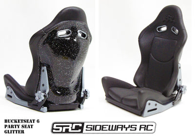 V6 Bucket Seat - Holographic Glitter - SRC Sideways RC - SRC-BSEATV6-PARTY