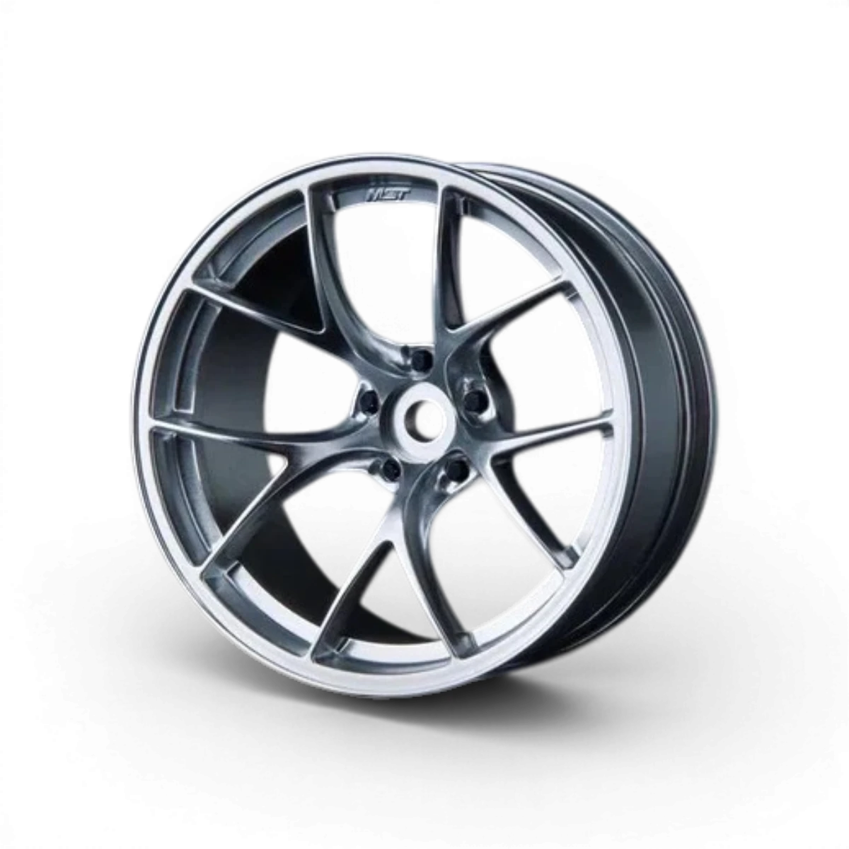 Jantes Max Speed Technology RID +8 Chrome Mat, roues pour véhicule avec finition chromée matte, visible en image.