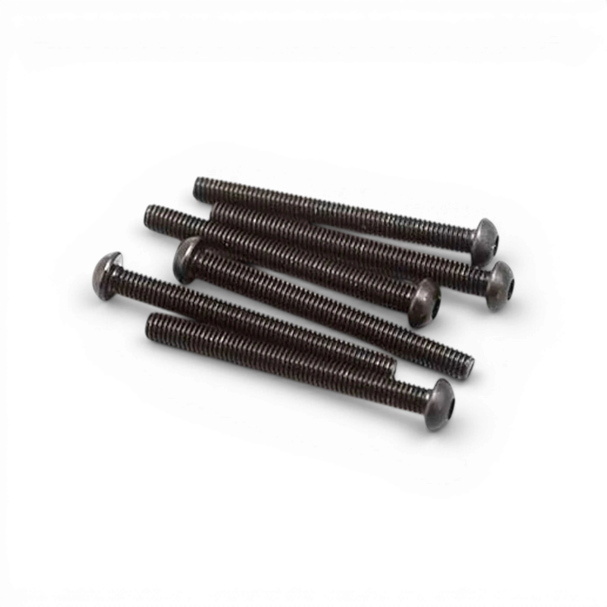 Vis en acier 3x30 mm de la marque Team Yokomo, pièce détachée pour modèles RC, visible avec filetage et tête métallique.