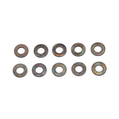 Anilhas 3x7x0.5mm Pretas - 10pcs 