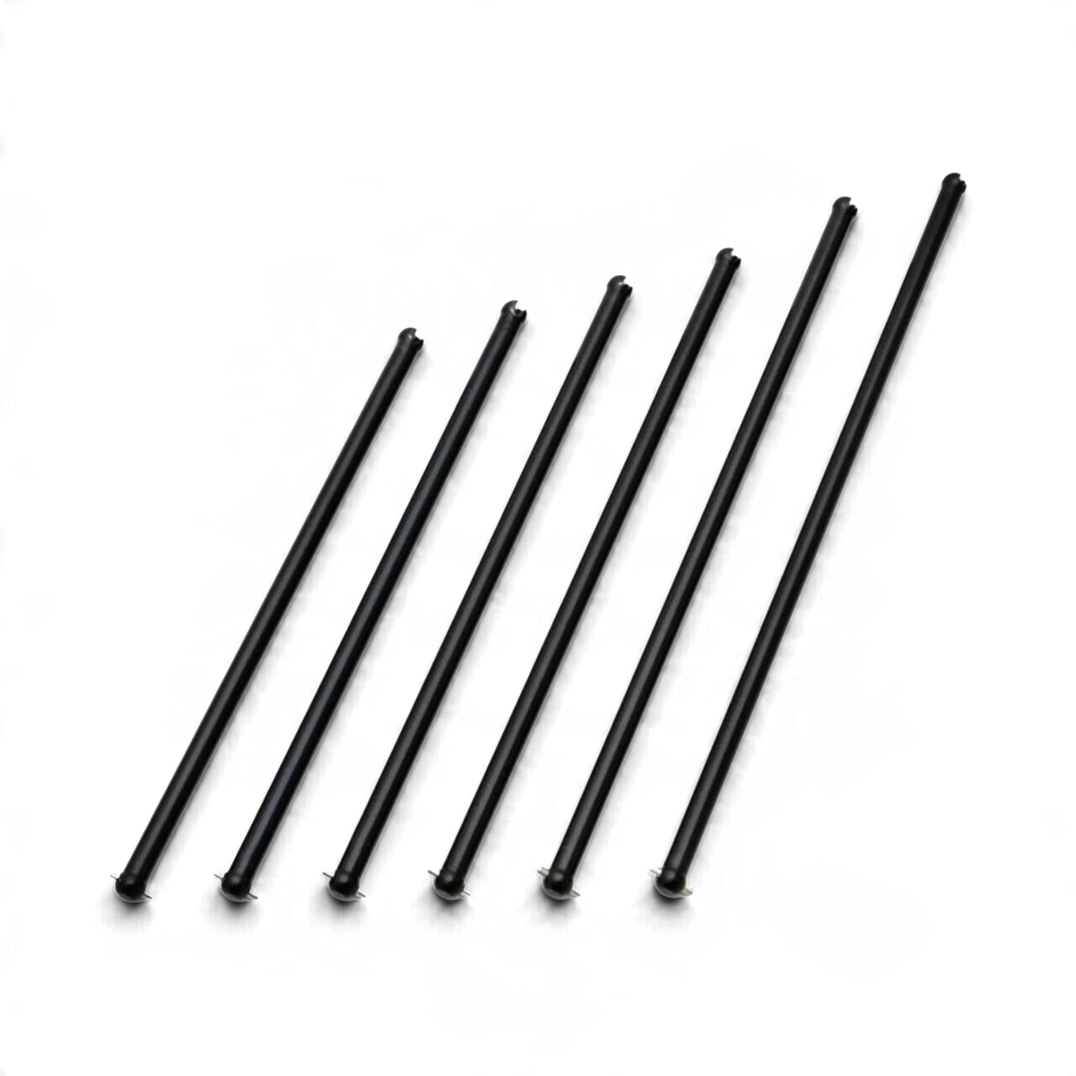 Set de 6 arbres de transmission en aluminium noir DriftParadiZ pour châssis RC RX-01, longueurs ajustables