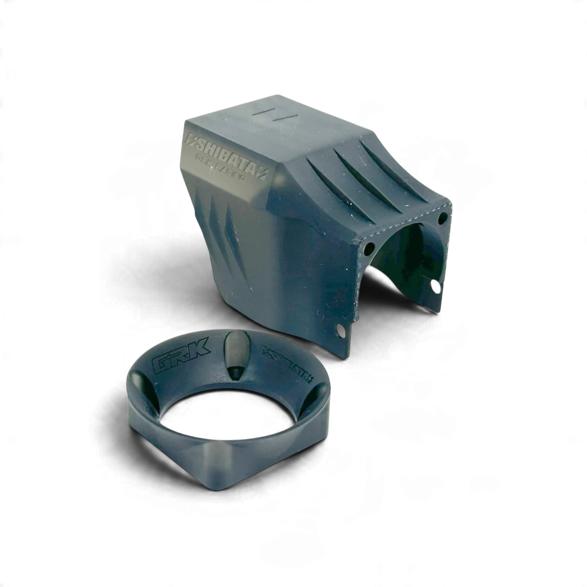 Kit déflecteur et conduit d'air DriftParadiZ Type R imprimé en 3D pour ventilateur de moteur RC GRK-R