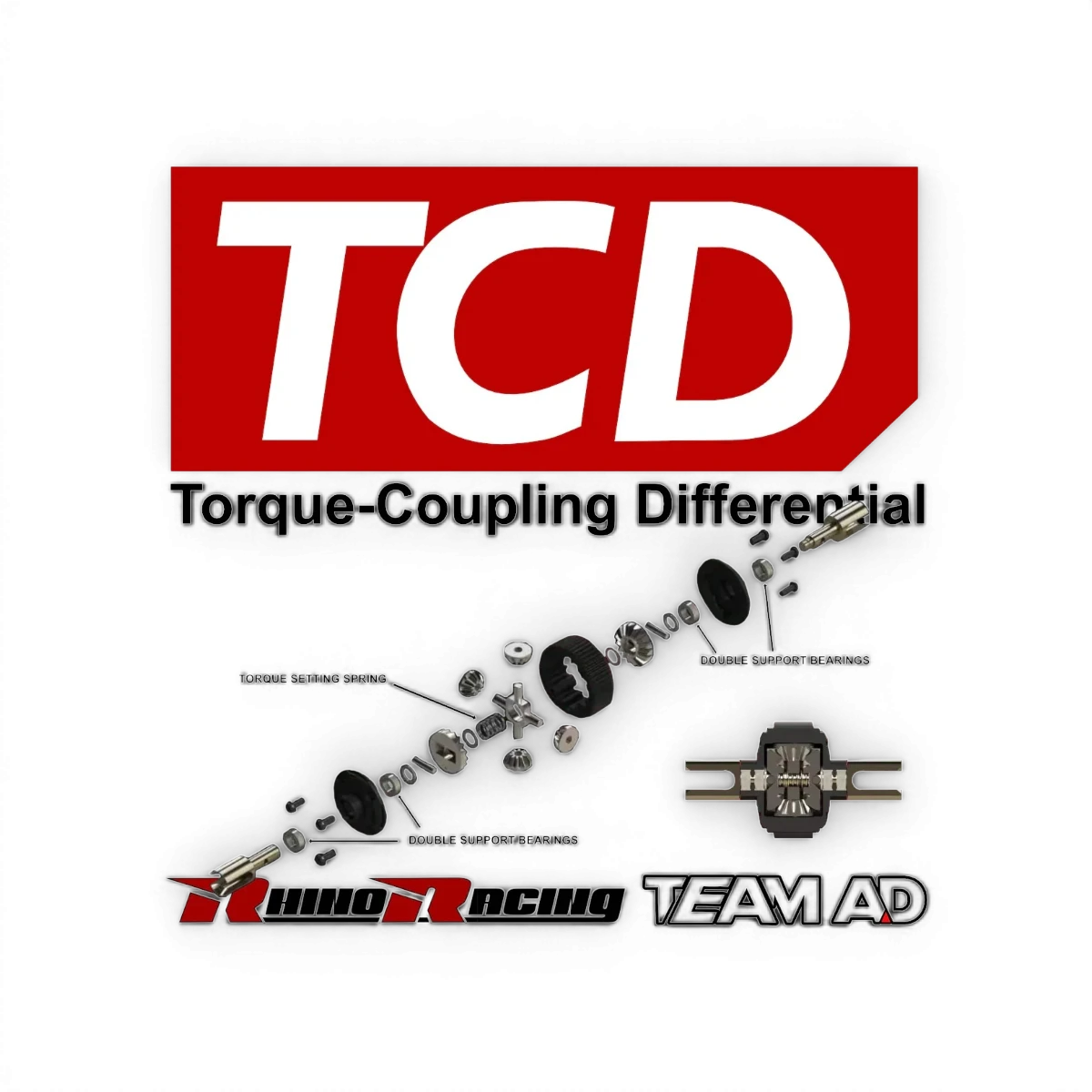 TCD-Differenzial (Torque Coupling Differential) 
