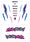 Complete sticker decal set - Heater Purple-Blue - Basement LAB Graphics - IM-HPB-P75 