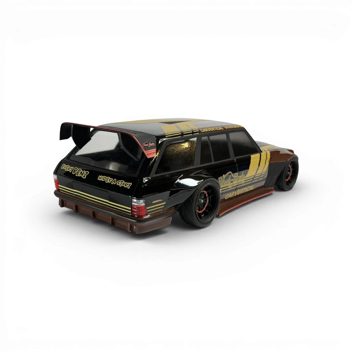 APlastics X BlackSmoke Mercedes BW S123 Tribute 