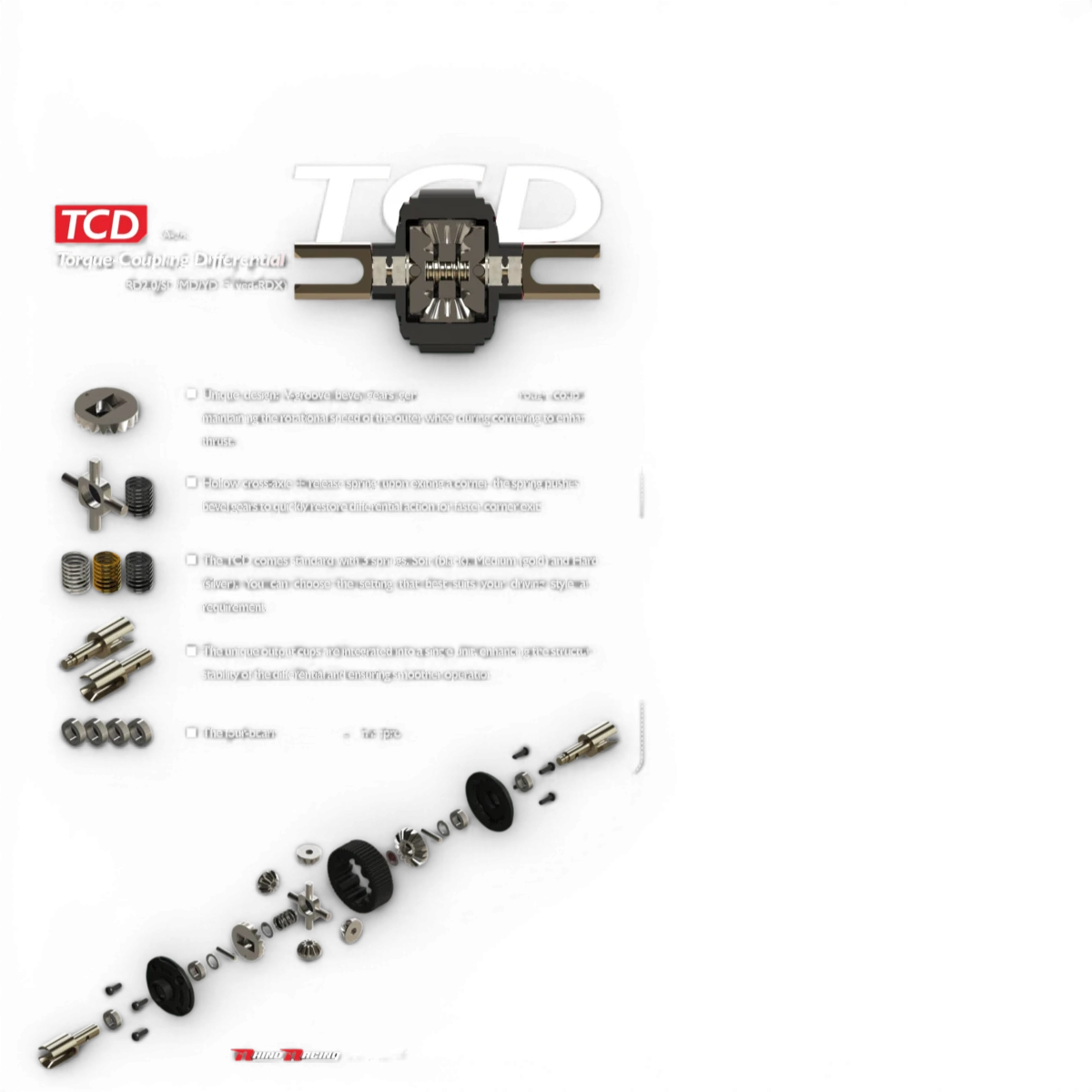 TCD-Differenzial (Torque Coupling Differential) 
