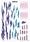 Complete sticker decal set - Heater Purple-Blue - Basement LAB Graphics - IM-HPB-P75 