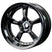 Jantes kairos +8 Chrome/noires - MST - 102034SBK