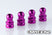Uniball in alluminio Viola ammortizzatore HG 