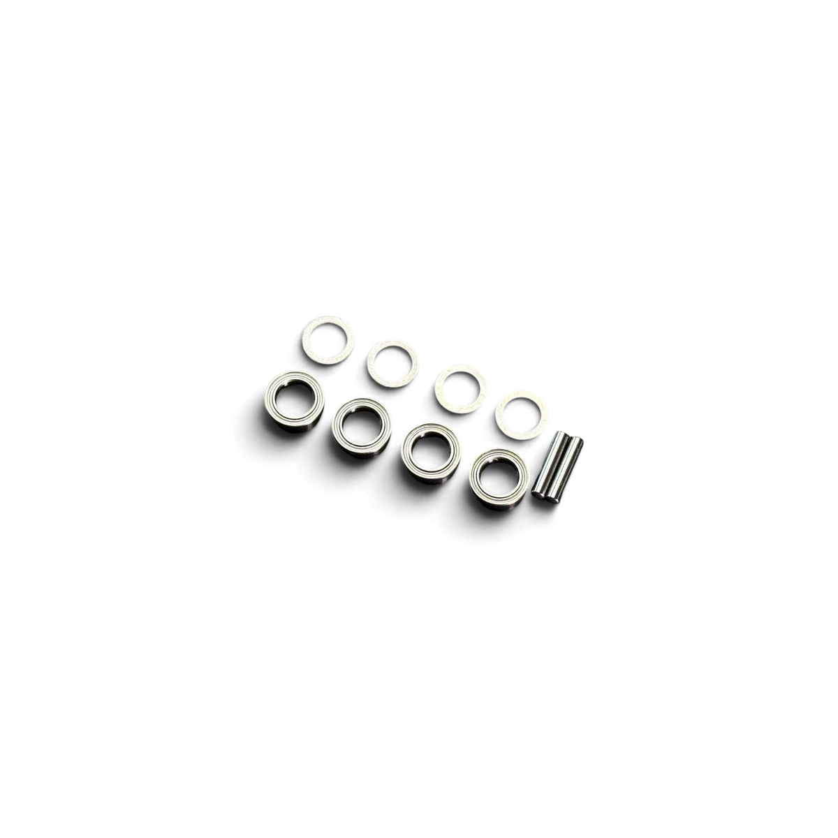Kit de 4 roulements à billes DriftParadiZ 5x8x2,5 mm pour différentiel TCD avec cales et tige de verrouillage