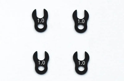 Espaçadores crab - 1 mm - 4pcs 