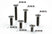 SPM - Titanium flat head screws 3x12 (4pcs) 