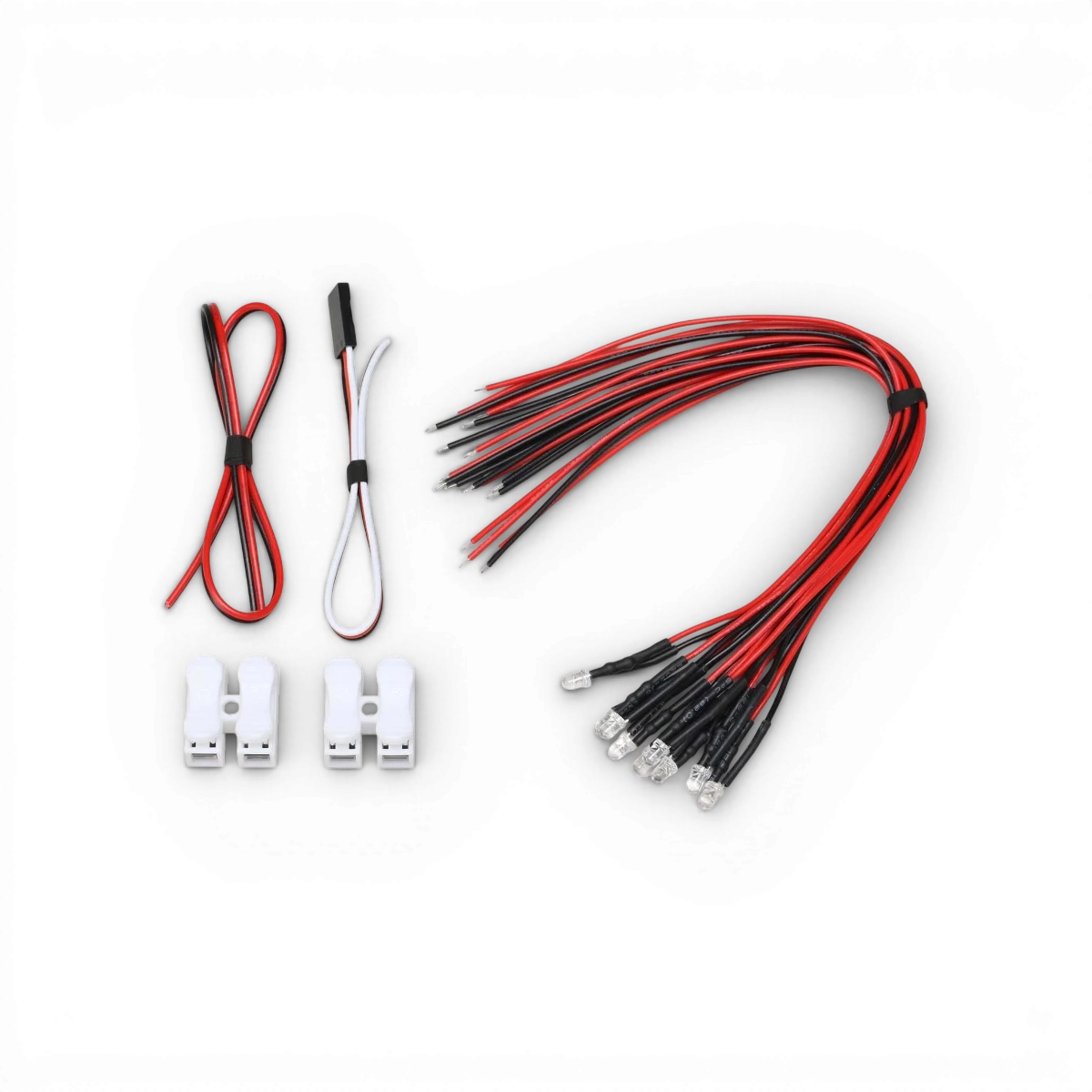 Kit LED pour Toyota AE86 Trueno 2 portes de Team Yokomo, composants lumineux pour personnalisation de voiture.