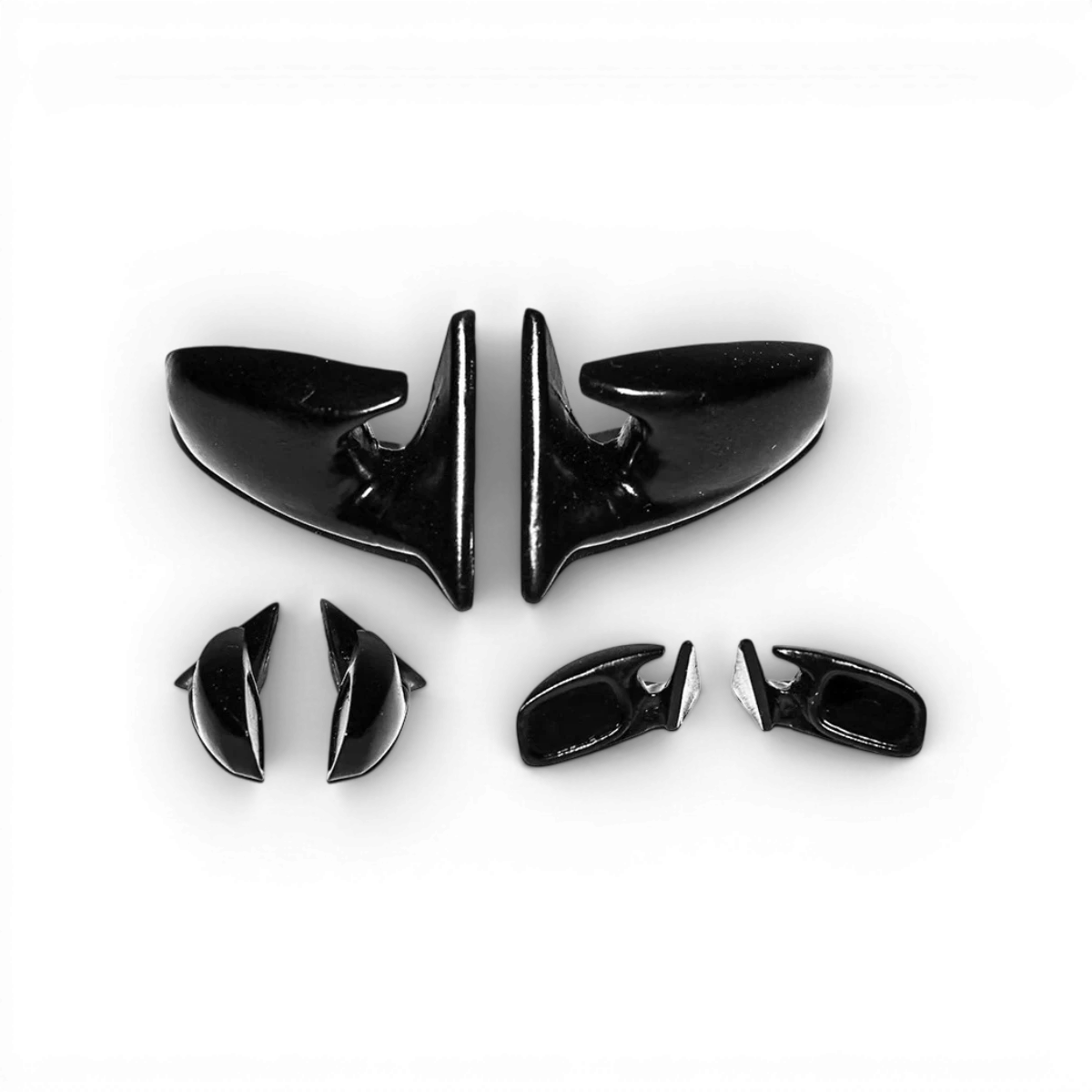 Rétroviseurs style 5 pour customisation de véhicule, marque Src Sideways RC, montrant les miroirs latéraux en détail.