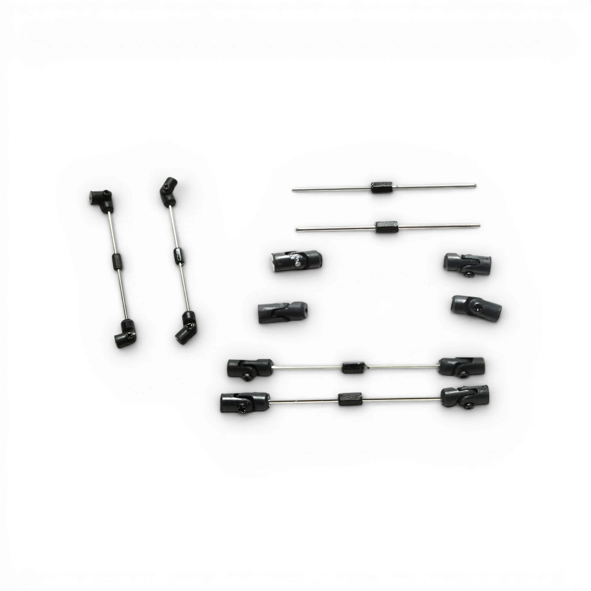Support de lame PC personnalisé Src Sideways RC, structure en struts pour amélioration de la stabilité et de la performance.