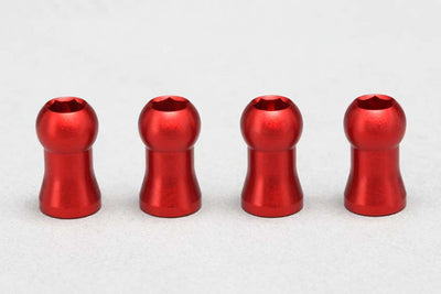 Ball Caps Vermelhas para amortecedores SLF Big Bore 