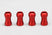 Shock Cap Ball Rouges pour suspensions SLF Big Bore