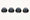 Thin aluminum wheel nuts with flange M4 nylon lock (4 pieces) – Yokomo 