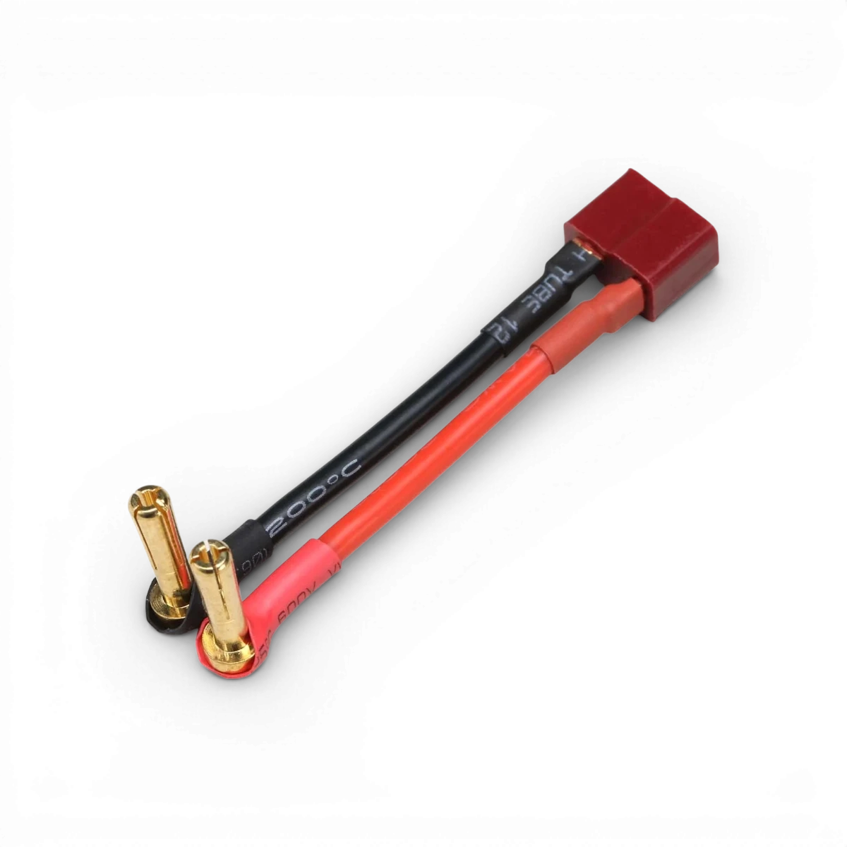Adaptateur Connecteur Φ4mm Bullet Mâle vers T-Plug Femelle (Deans) - YOKOMO - DriftParadiZ