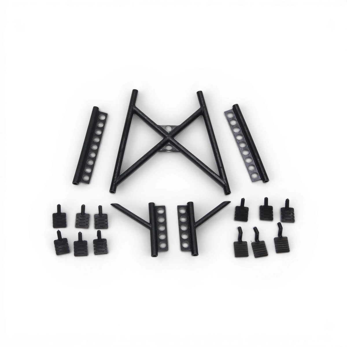 Arceau cage V2 de Src Sideways RC pour drift, structure robuste en métal visible dans l'image.