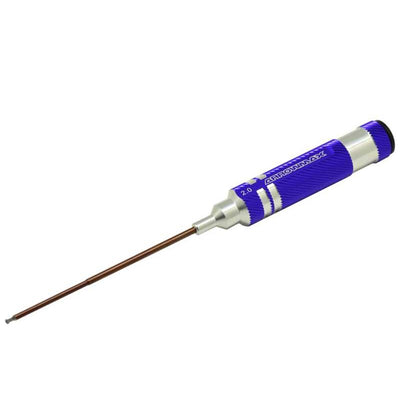 Hemispherical BTR screwdriver 2mm x 120mm purple edition - ARROWMAX - AM120120