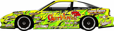Sticker - Complete decoration - Get Nuts Green - Blackdrift - BDG -0048
