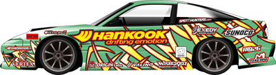 Autocollant - décoration complète - hankook - BlackDrift
