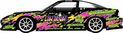 Sticker - full decoration - Low origin 5 - BlackDrift - BDG0100