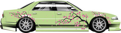 Autocollant - décoration complète - sakura - BlackDrift