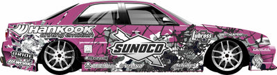 Sticker - Complete decoration - Sunoco x Hankook - Blackdrift - BDG0070